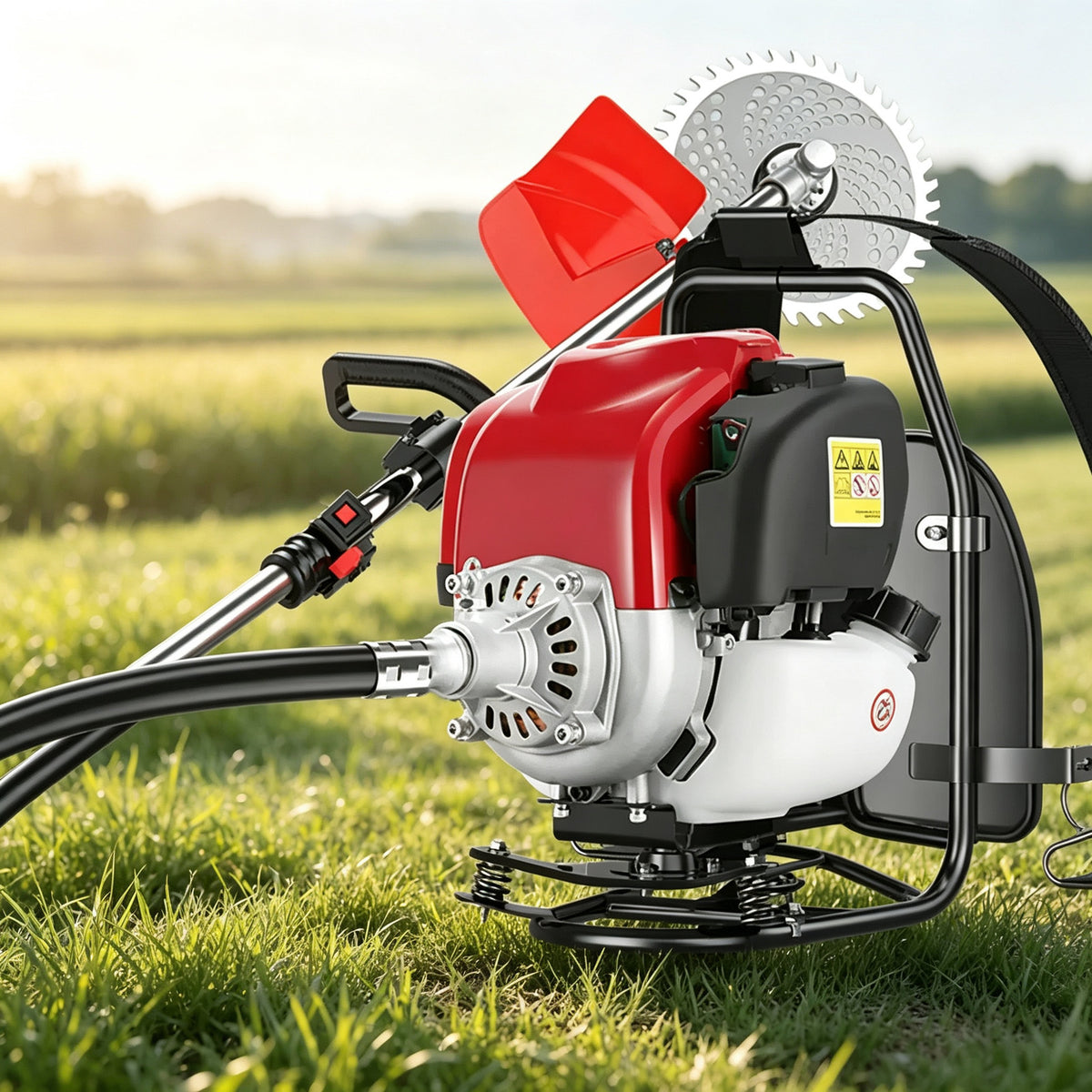 4-Stroke Backpack Gas Brush Cutter
